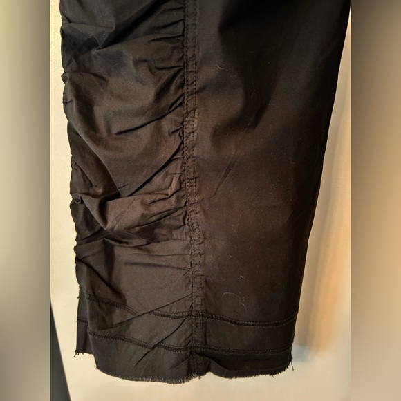 XCVI Cropped Pants Black Women’s Size Small NWT $125 Cotton/Spandex Blend - Picture 6 of 9